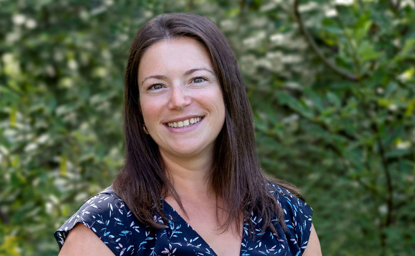 Anne-Sophie Lebel est la nouvelle directrice du Service des communications de l'UQAR. (Photo : Laurie-Edwidge Cardinal )