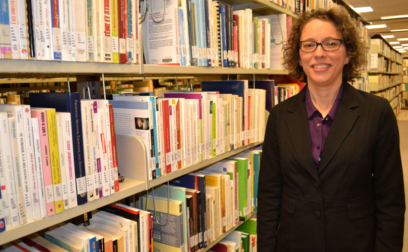 Isabelle-Annie Levesque a été nommée directrice du Service de la bibliothèque de l’UQAR.