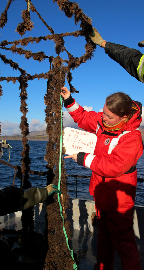 Élisabeth Varennes, de l'entreprise Seabiosis.