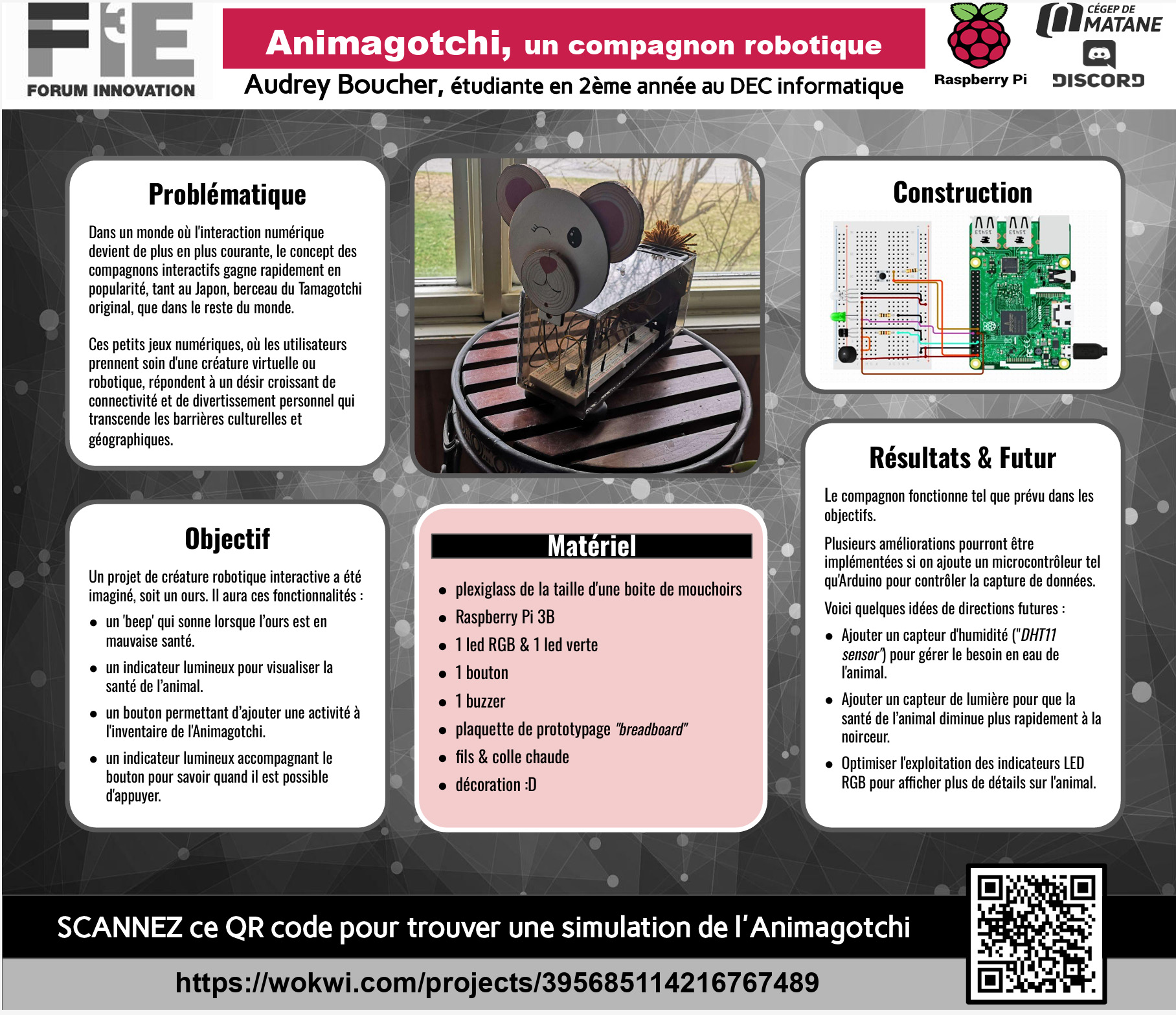 Animagotchi : le compagnon robotique interactif