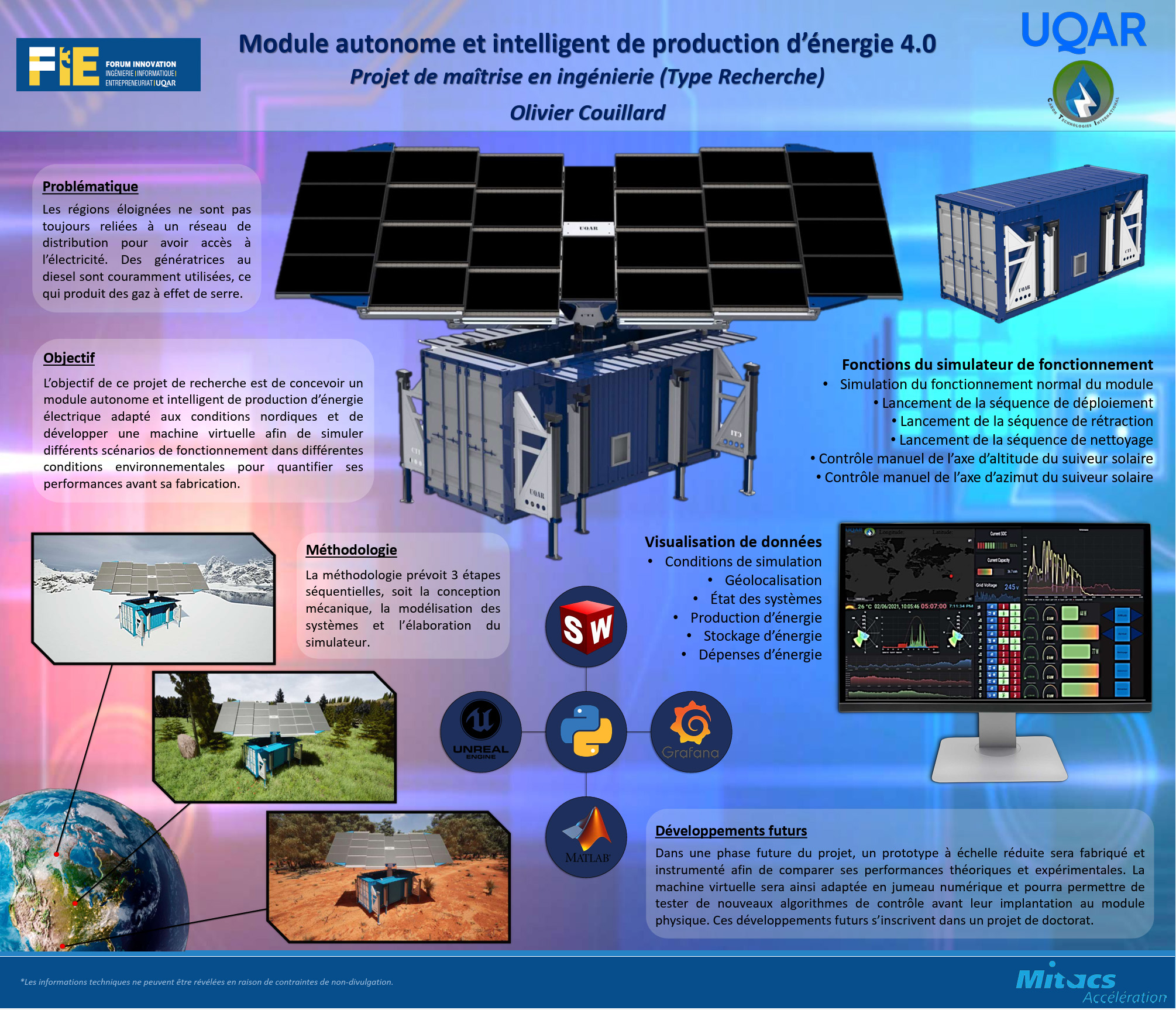 Développement d’un module de production d’énergie 4.0