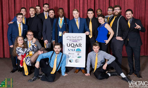 Les étudiantes et les étudiants de l'UQAR ont obtenu deux prix aux Jeux du génie.